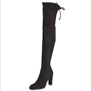 Stuart Weitzman Highland Boots in Black Size 7